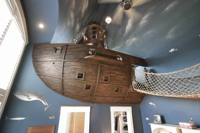 Pirate room, Ship decor, Interior decor themes