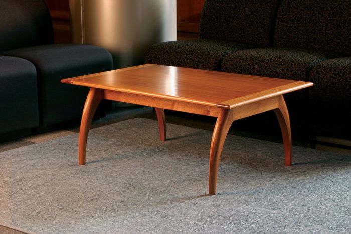 Scando Table Large Bent Wood Coffee Table Simple Modern Creative