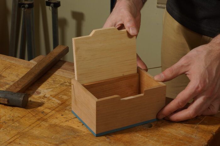 How to create a lipped inset lid for a simple box