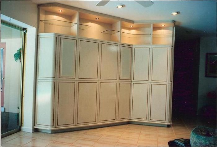 Cherry and Maple Wall Unit - FineWoodworking