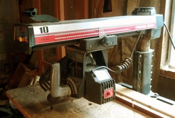 Craftsman 12 deals radial arm saw