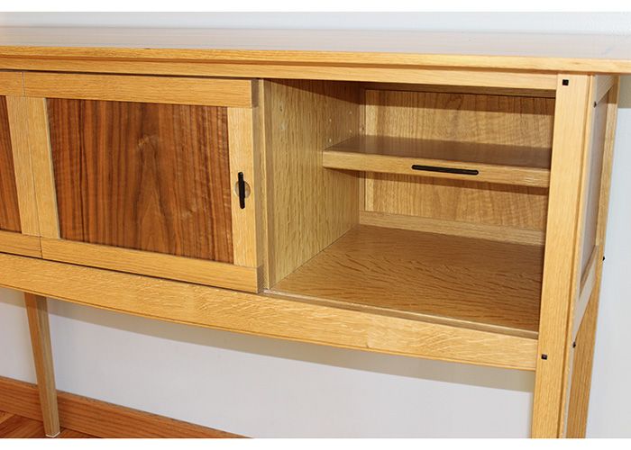 Sideboard with Three Hidden Compartments