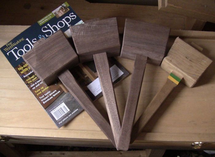 Walnut Mallets - FineWoodworking