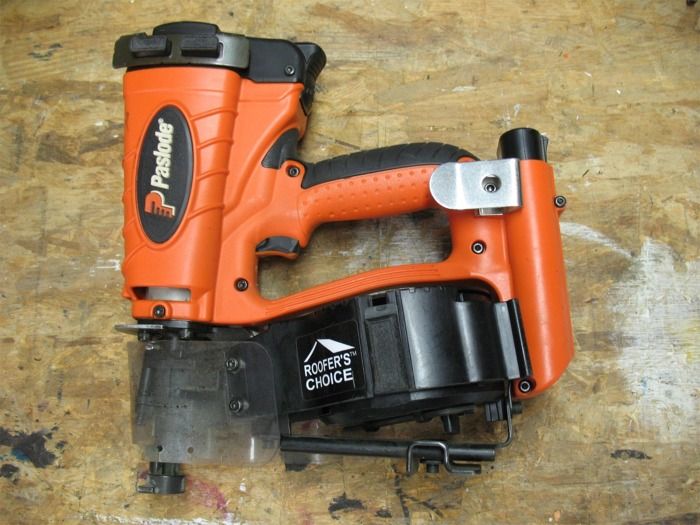 Paslode CR175C Cordless Gas Powered Roofing Nailer Fine Homebuilding