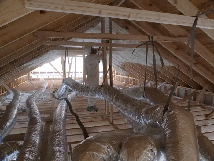 Spray-Foam Insulation - Fine Homebuilding