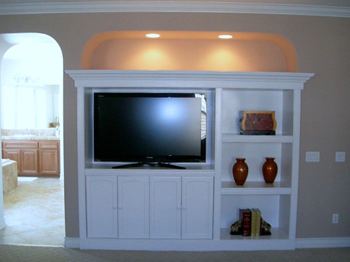 Built in TV Cabinet - FineWoodworking