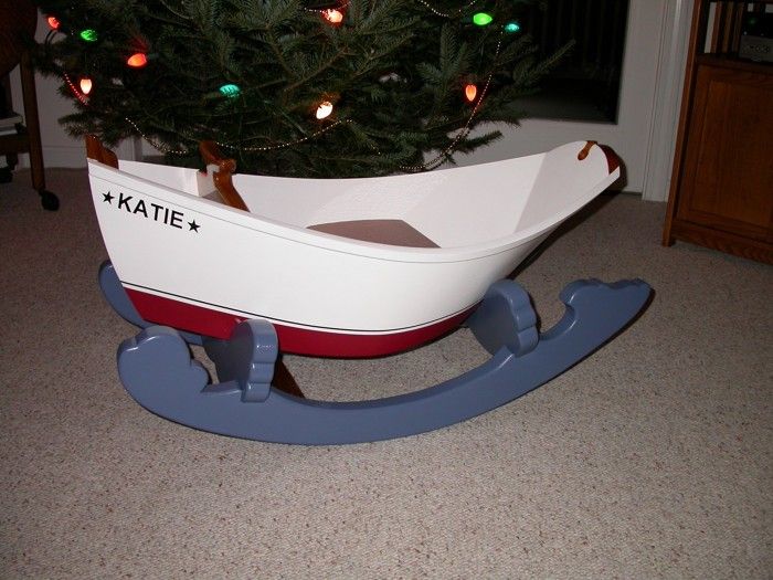 "Rocking" Boat for my granddaughter FineWoodworking