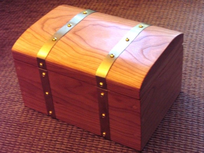 Cherry Captain's Chest FineWoodworking