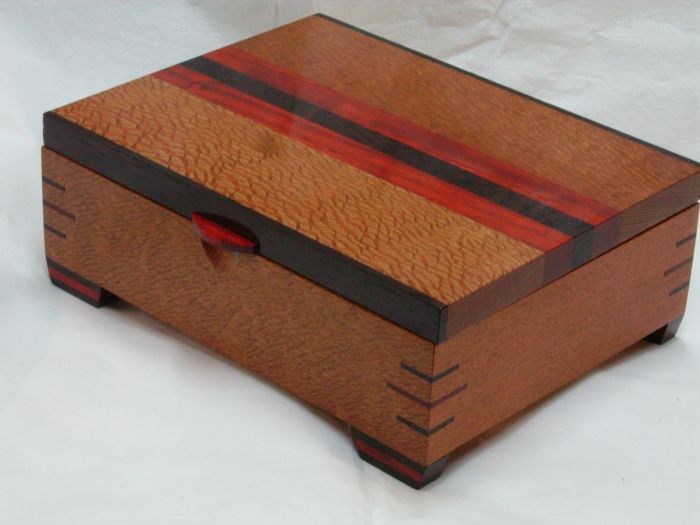 Lacewood Jewelry Box for my wife - FineWoodworking