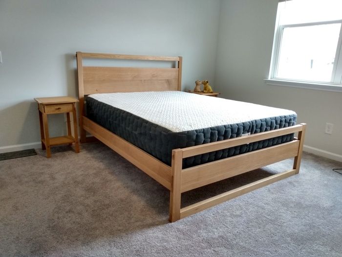 White Oak Bed FineWoodworking
