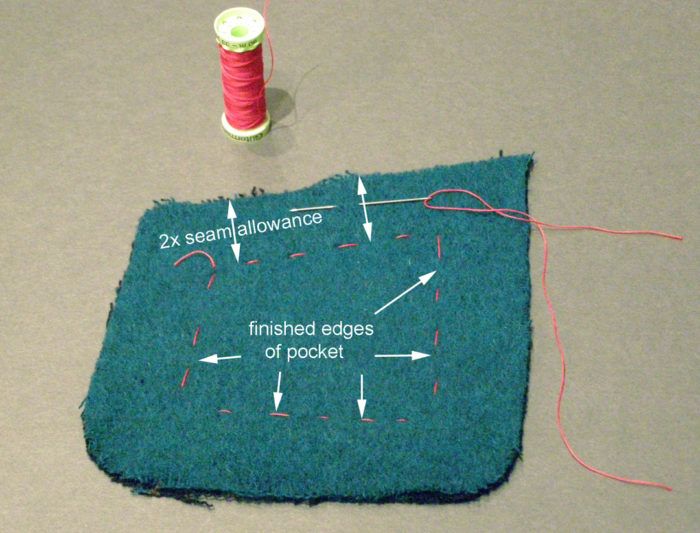 Follow The Leader: Invisible Thread for Sewing on Patches.