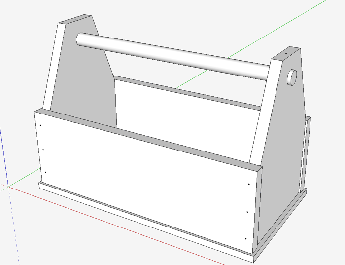 How to build a simple toolbox from scrap wood – Free plan