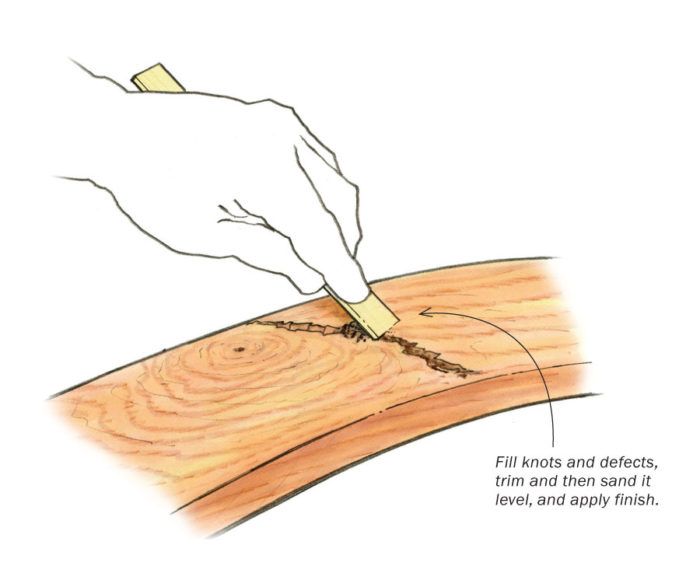 How To Fill Wood Voids with Epoxy