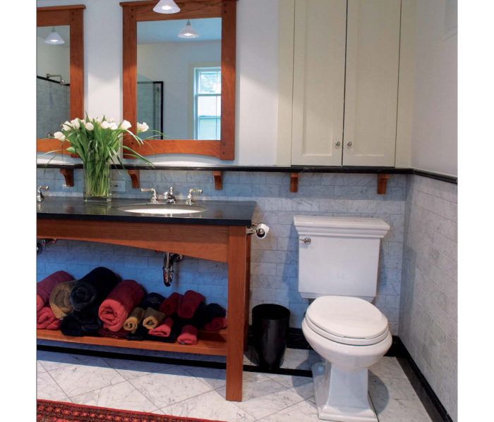 Small Bathroom Remodel - A Thoughtful Place