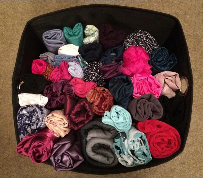 Repurposed Box - Turn A Used Box Into A Hair Tie Organizer