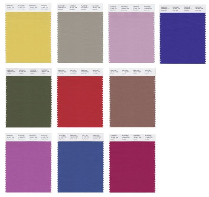 Fall 2014 Color Trends Abandon Typical Palette - Threads