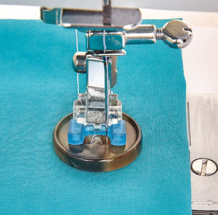 Button Presser Foot - How to Sew a Button Easily