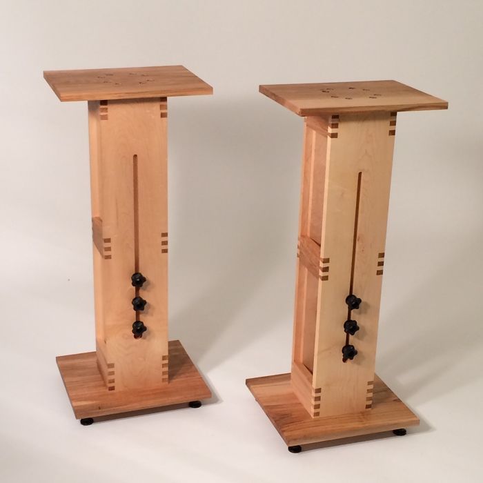 Simple Speaker Stands // Woodworking How To