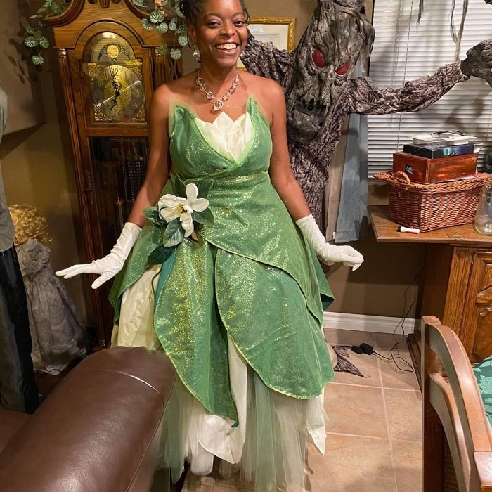 Beading Tiana Princess Gowns Disney Princess Disney Adult Costume