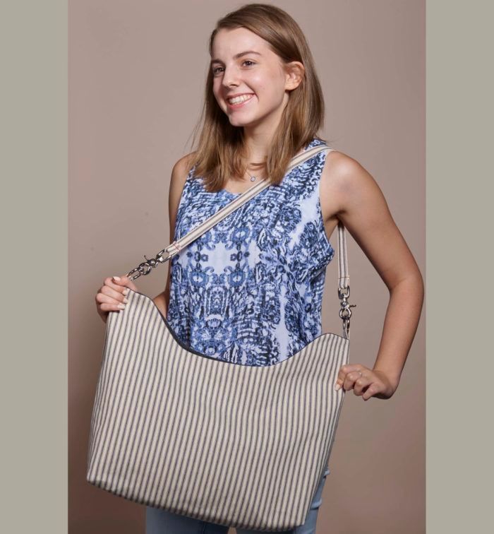 Free Pattern: Make a Curved-Top Tote - Threads