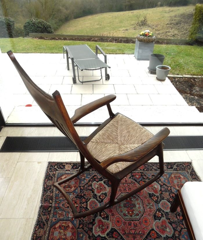 A french “Provençal” variation of Sam Maloof rocker - FineWoodworking