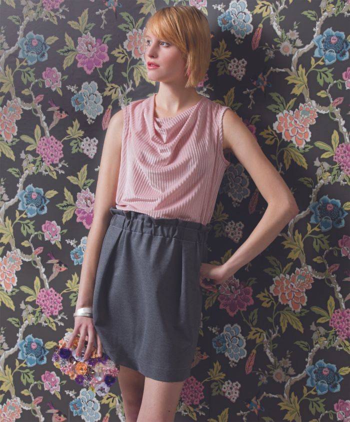 Easy Skirt Project: Free Paper-Bag-Waist Skirt Pattern - Threads