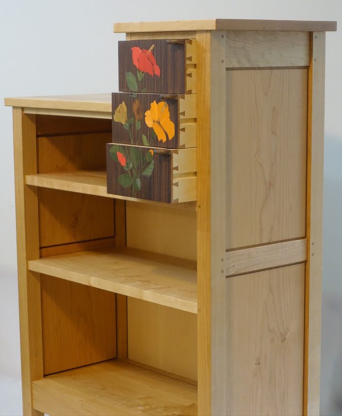 A Tansu-inspired Shelf