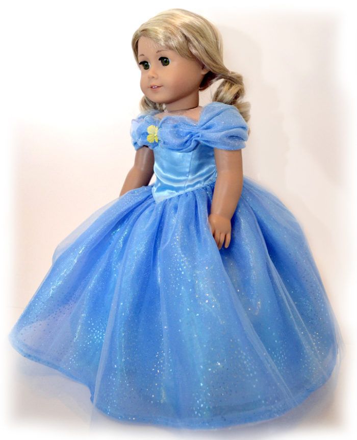 Cinderella To the Ball Gown for American Girl dolls - Threads