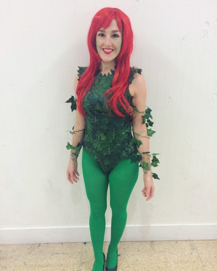 Self] Poison Ivy - My very first attempt at cosplay. I would