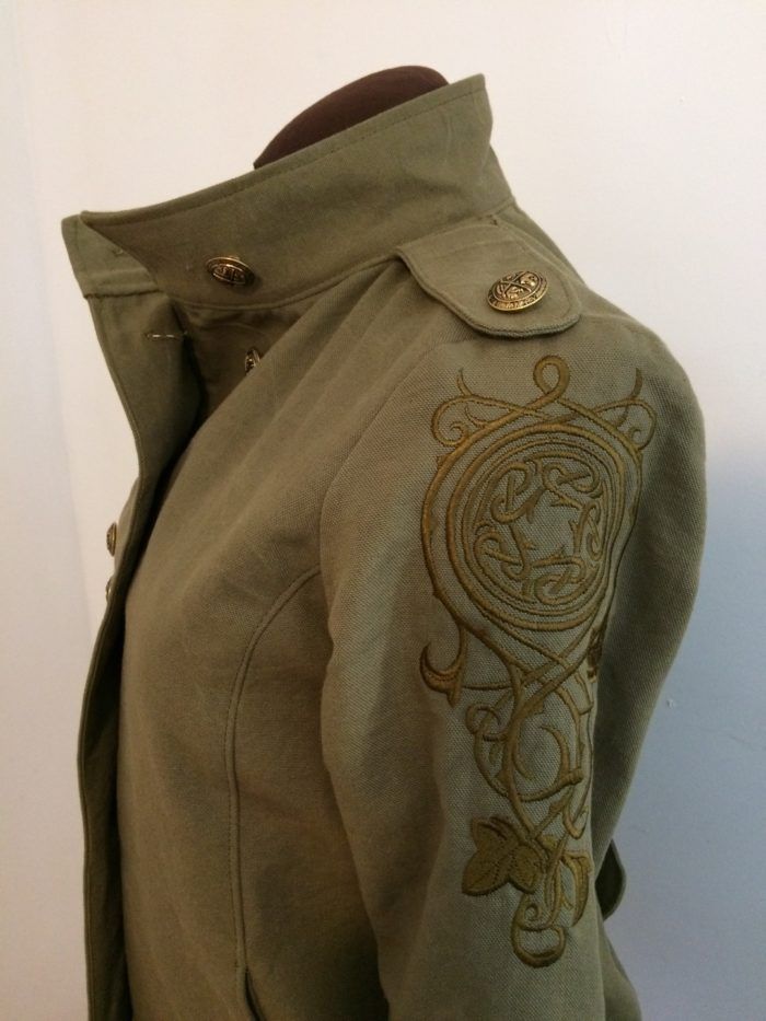 Military Style Spring Jacket - Threads