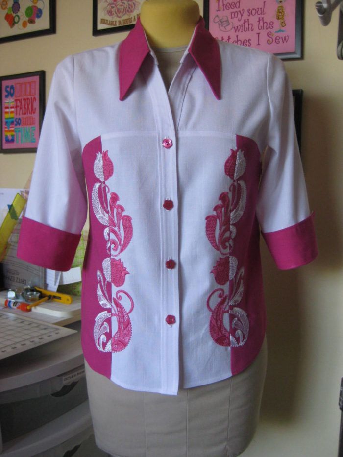 Blouse with embroidery So Sweet