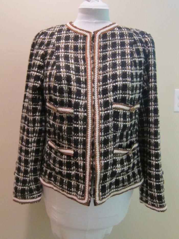 Classic French Jacket using Vogue 7975