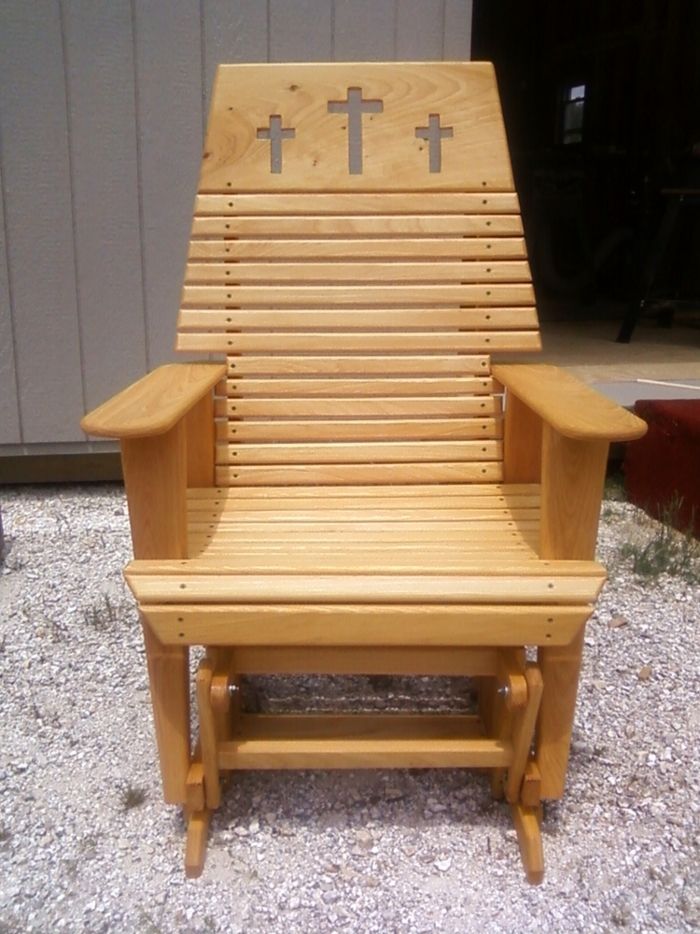 Cypress Rocker Glider - FineWoodworking