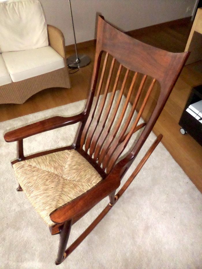 Maloof inspired rocking online chair