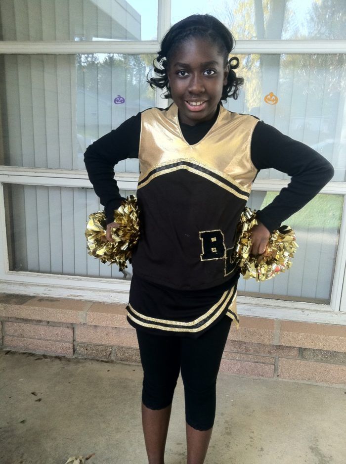 Cheerleader uniform how to clearance make