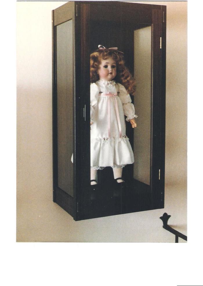 Curio cabinet 2024 for dolls