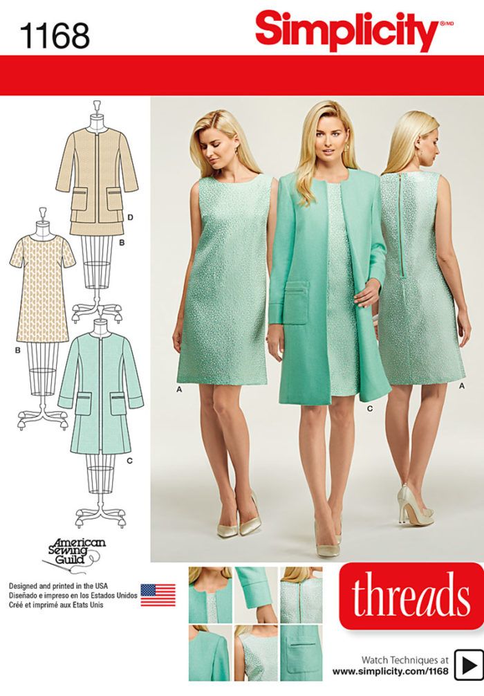 Simplicity Pattern 1168 Giveaway - Threads