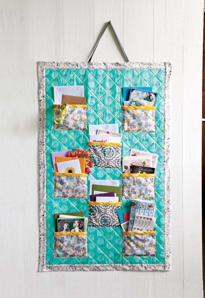 How to Make a Hanging Pocket Organizer