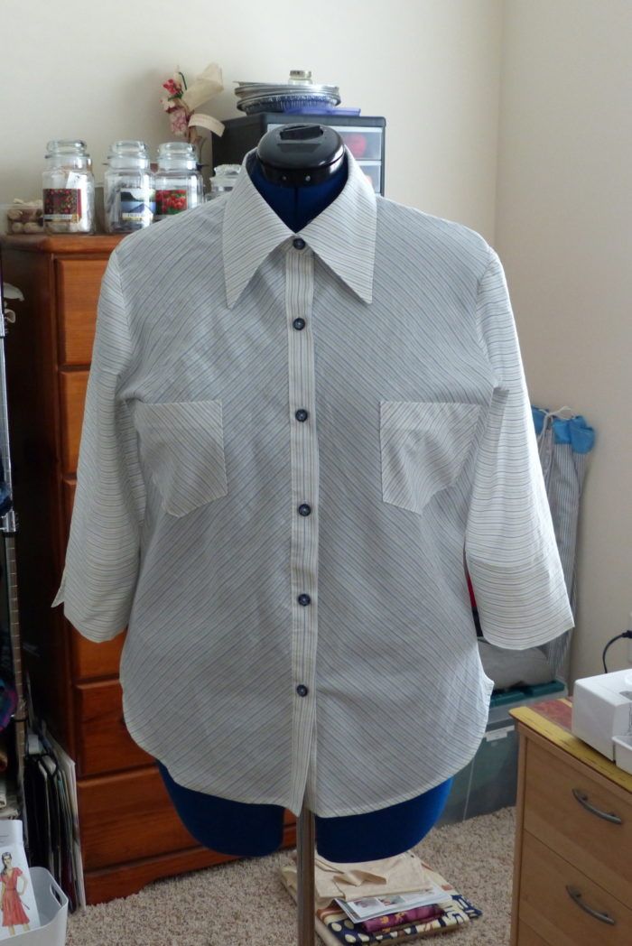 3/4 sleeve striped shirt - Threads