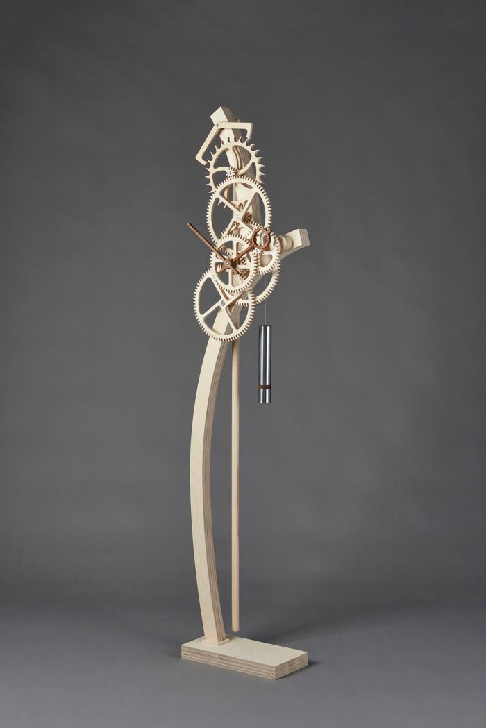 Free Standing Skeleton Clock - FineWoodworking