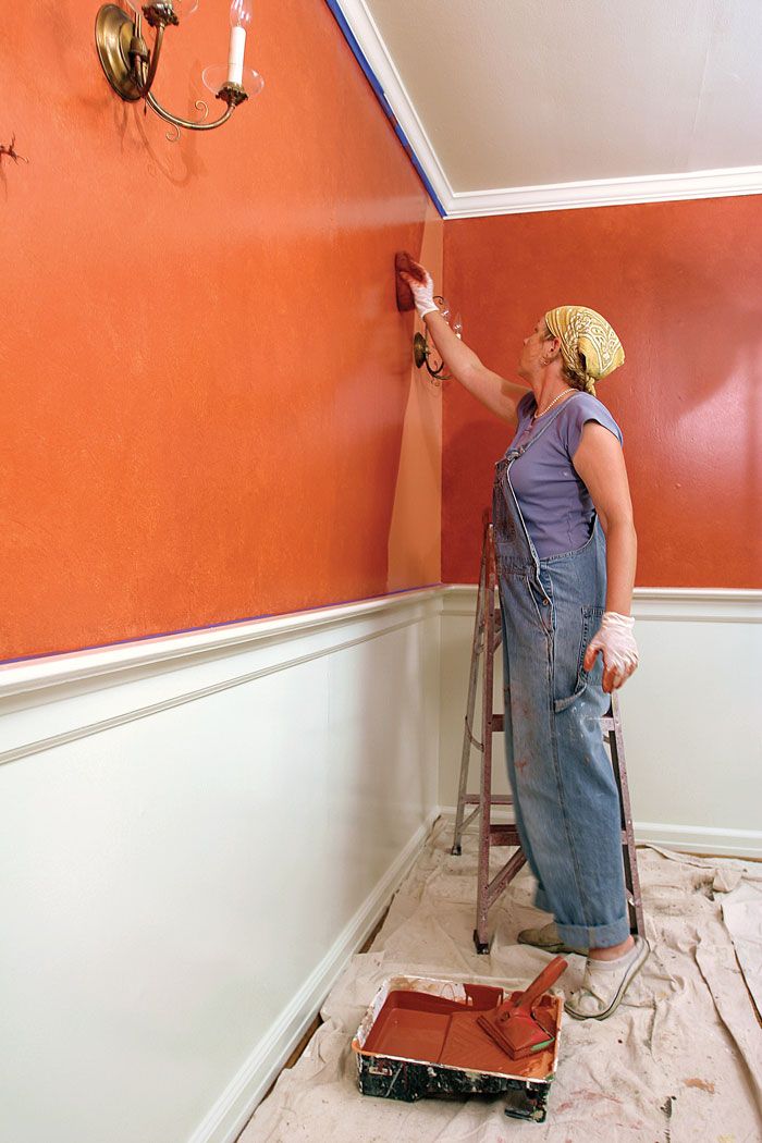 Painting Walls With Glazes - Fine Homebuilding