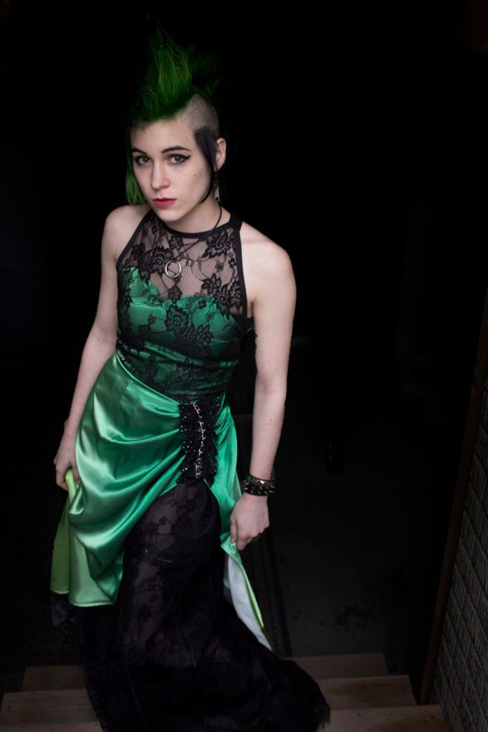 edgy punk prom dresses