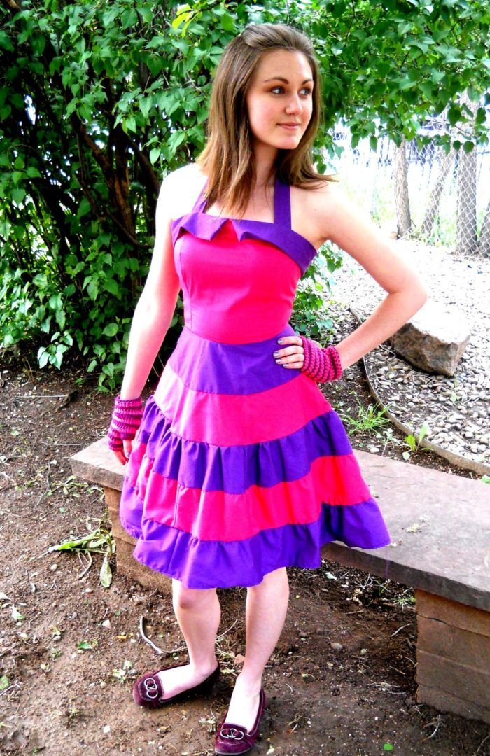 Cheshire cat inspired clearance dress