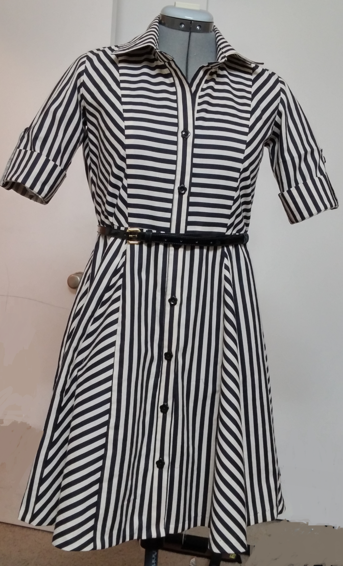 COOL SPRING STRIPE SHIRT DRESS!!! - Threads