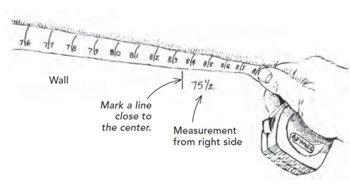 easy read tape measure diagram