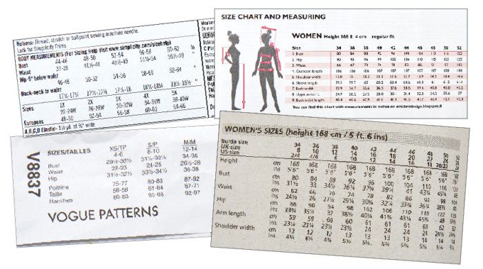 20+ Burda Pattern Sizing Chart