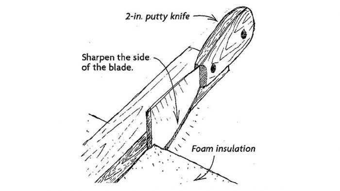 How To Cut Insulation Foam Board