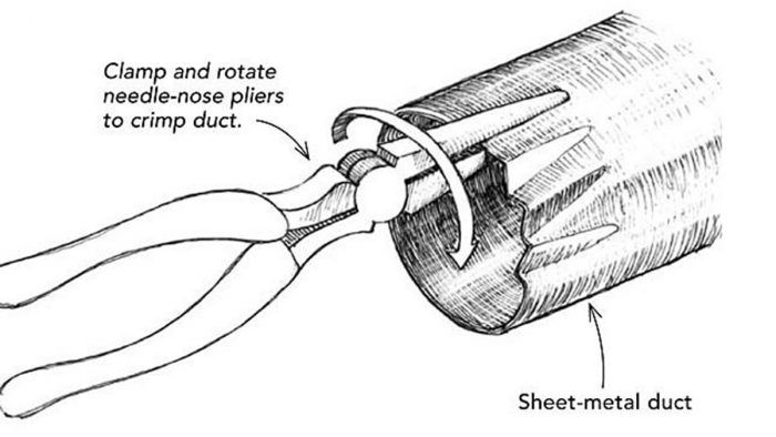 Duct crimper 2024