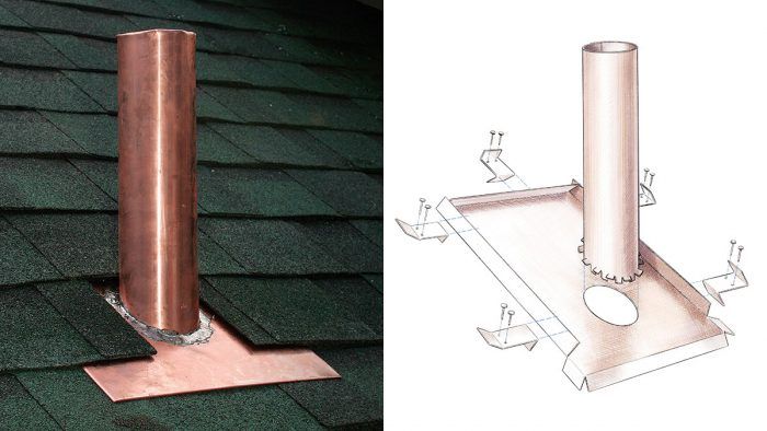 Plumbing Vent Boot Flashing Repair: Method 2 - Fine Homebuilding