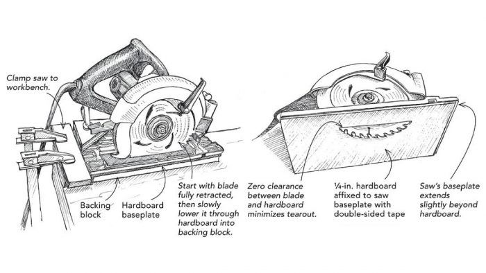 Minimize Circular Saw Tearout Fine Homebuilding